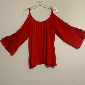 Red Spaghetti Strap Top